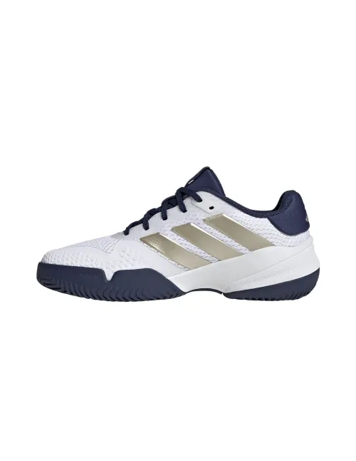 Adidas Barricade K Weiß/Marine Junior | Ofertas De Padel